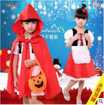 Christmas Children Child Masquerade Fairy Tale Halloween Small Red Hat Princess Skirt
Christmas Children Child Masquerade Fairy Tale Halloween Small Red Hat Princess Skirt