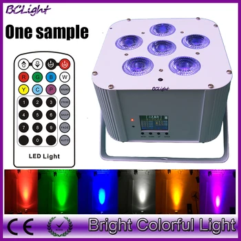 Free shipping 2016 Hot sale 6x18W 6in1 Battery Powered Wireless DMX Flat LED par Light Power in/out Connector DMX 6/10 Channels
Free shipping 2016 Hot sale 6x18W 6in1 Battery Powered Wireless DMX Flat LED par Light Power in/out Connector DMX 6/10 Channels