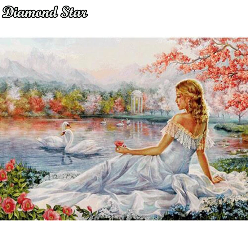 diamond embroidery sale autumn scenery diamond painting girl & swan full Square diamond mosaic pictures cross-stitch
diamond embroidery sale autumn scenery diamond painting girl & swan full Square diamond mosaic pictures cross-stitch