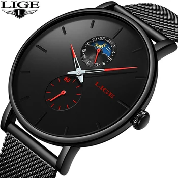 Top Brand LlGE New Fashion Mens Watches Luxury Ultra-thin Quartz Watch Men Waterproof Sport Leisure Clock Relogio Masculino
Top Brand LlGE New Fashion Mens Watches Luxury Ultra-thin Quartz Watch Men Waterproof Sport Leisure Clock Relogio Masculino