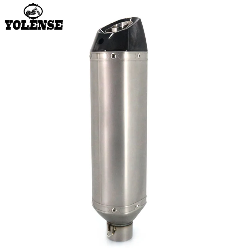 For YAMAHA NMAX 155 XMAX 300 400 250 TMAX530 NVX Inlet 51mm Scooter Exhaust Pipe Muffler Escape Real Carbon Fiber with DB Killer
For YAMAHA NMAX 155 XMAX 300 400 250 TMAX530 NVX Inlet 51mm Scooter Exhaust Pipe Muffler Escape Real Carbon Fiber with DB Killer