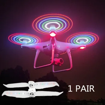 HOBBYINRC 1Pair Glow LED Positive Reverse Propellers Blades Paddle for DJI PHANTOM 4 PRO V2.0 Drone for FJI PHANTOM Flight
HOBBYINRC 1Pair Glow LED Positive Reverse Propellers Blades Paddle for DJI PHANTOM 4 PRO V2.0 Drone for FJI PHANTOM Flight