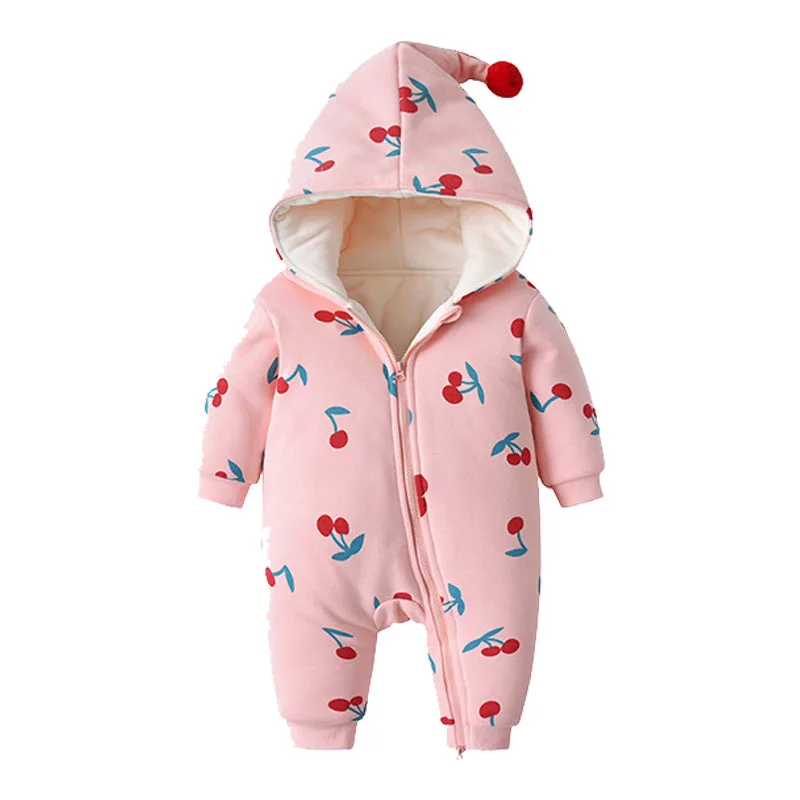 Fashion Hooded Baby Rompers Winter Baby Girls Clothes Cotton Newborn Toddler Clothes Infant Jumpsuits new born Warm Clothing 
Fashion Hooded Baby Rompers Winter Baby Girls Clothes Cotton Newborn Toddler Clothes Infant Jumpsuits new born Warm Clothing