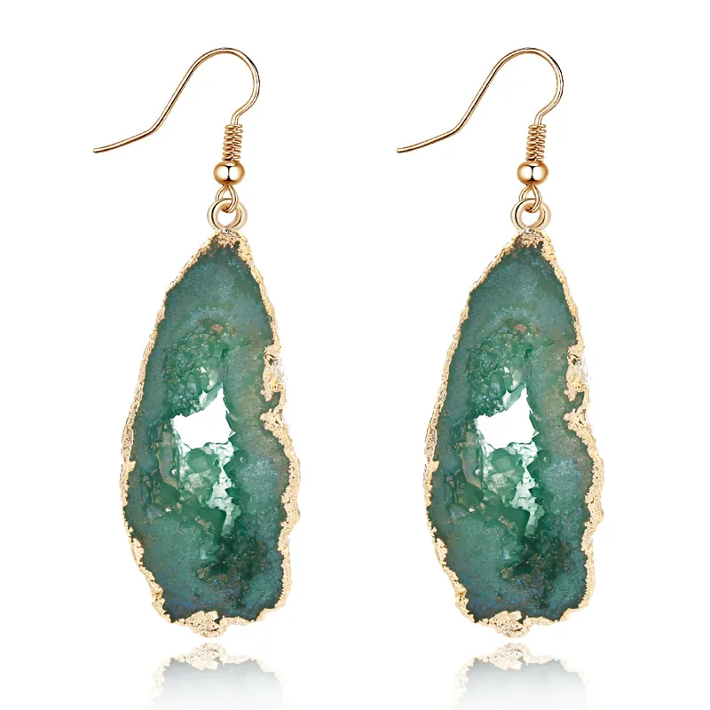 Fashion Boho Hollow Out Big Green Imitation Plastic Stone Geode Drop Dangles Earrings Jewelry Boho Chic Ethnic Jewelry Party
Fashion Boho Hollow Out Big Green Imitation Plastic Stone Geode Drop Dangles Earrings Jewelry Boho Chic Ethnic Jewelry Party