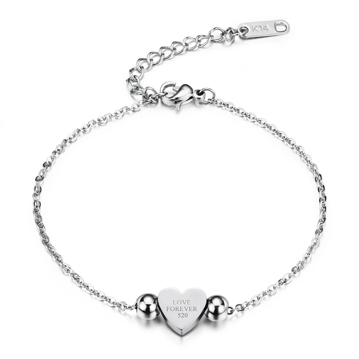 Heart Shape Bracelet Stainless Steel Rose Gold Color Bangle Ladies Brand Tiff Style Wedding Engagement Charm Women Jewelry
Heart Shape Bracelet Stainless Steel Rose Gold Color Bangle Ladies Brand Tiff Style Wedding Engagement Charm Women Jewelry