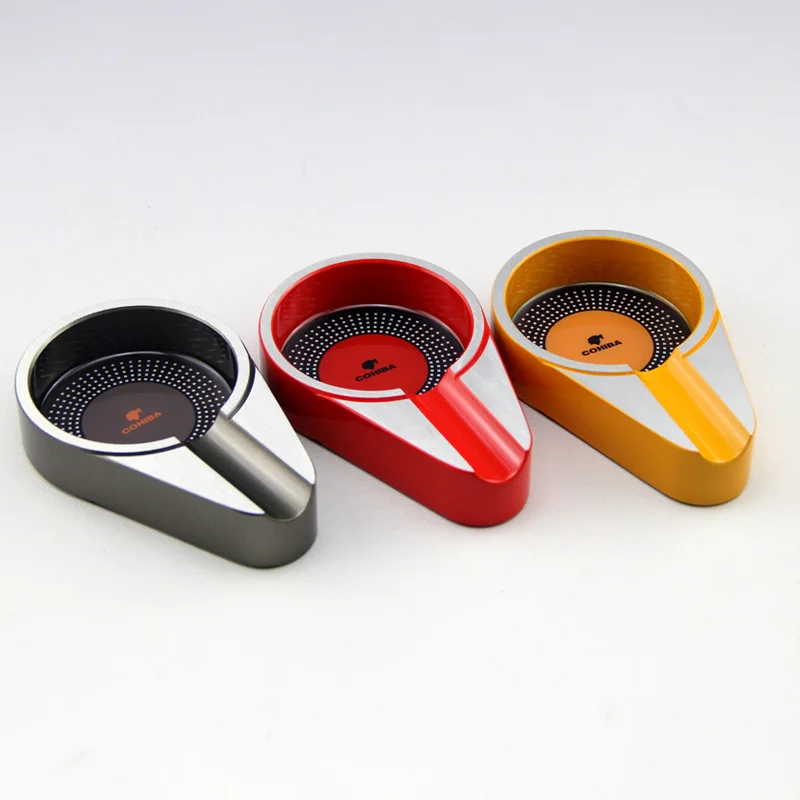 Cohiba Alloy Metal 1 Slots Portable Travel Cigar Ashtray Showing Stand Holder Best For Gift
Cohiba Alloy Metal 1 Slots Portable Travel Cigar Ashtray Showing Stand Holder Best For Gift