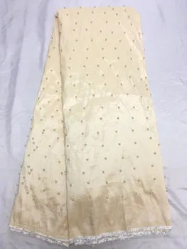2017 New design beige african george lace fabric High quality Nigerian satin george lace fabrics for wedding dress Indian lace
2017 New design beige african george lace fabric High quality Nigerian satin george lace fabrics for wedding dress Indian lace
