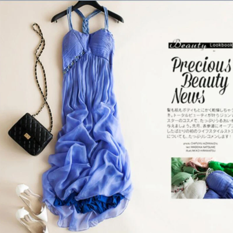 Silk Summer White Party Dresses Long Women Elegant Beach dress Green Blue High Quality Clothing Free Shipping HOT Selling
Silk Summer White Party Dresses Long Women Elegant Beach dress Green Blue High Quality Clothing Free Shipping HOT Selling
