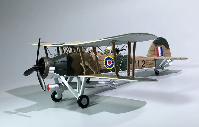 Giant 1/7 Scale British WW-II Fairey Swordfish Plans and Templates 72ws 
