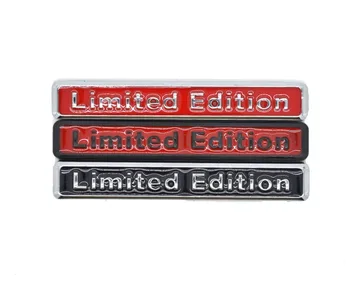 2Pcs 3D Black Limited Edition decoration Sticker Universal Car Auto Body Emblem Badge Sticker Decal Chrome Emblem Car Styling
2Pcs 3D Black Limited Edition decoration Sticker Universal Car Auto Body Emblem Badge Sticker Decal Chrome Emblem Car Styling