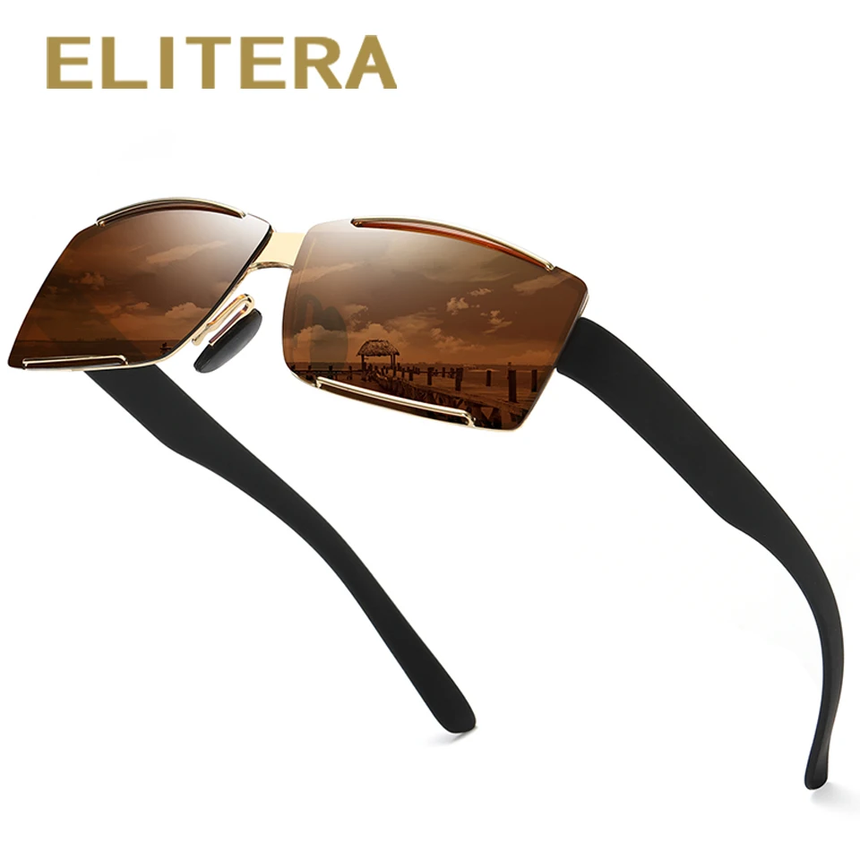 ELITERA Brand Design Rimless Rectangle Men Polarized Sunglasses UV Protection Fishing Driving Eyewear Sun Glasses For Men Women
ELITERA Brand Design Rimless Rectangle Men Polarized Sunglasses UV Protection Fishing Driving Eyewear Sun Glasses For Men Women