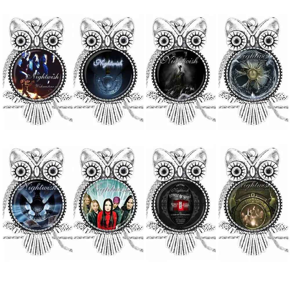 EJ Glaze Fashion Glass Cabochon Pendant Necklace Plated Statement Jewelry For Woman Vintage Statement Rock Band Nightwish
EJ Glaze Fashion Glass Cabochon Pendant Necklace Plated Statement Jewelry For Woman Vintage Statement Rock Band Nightwish