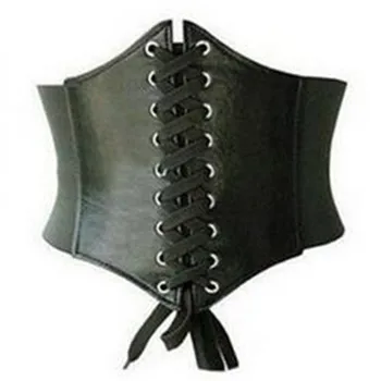 Girls Elastic Extra Wide High Waist Slimming Belt Fashion Cool Women PU Leather Tight Corset Tie Let Ladies Look Thinner
Girls Elastic Extra Wide High Waist Slimming Belt Fashion Cool Women PU Leather Tight Corset Tie Let Ladies Look Thinner