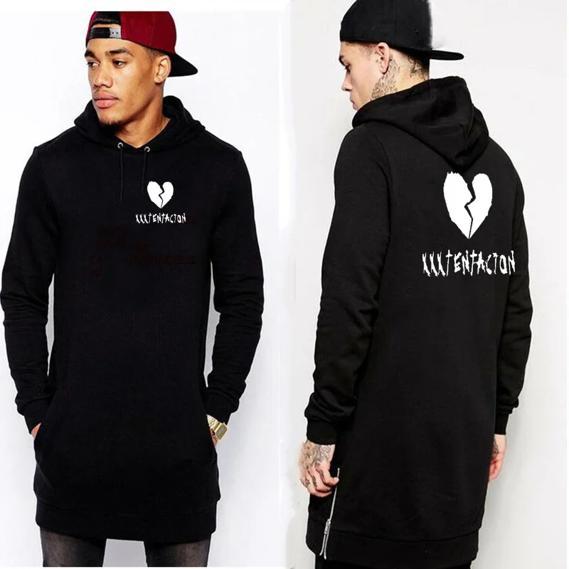 New xxxtentacion hoodie Hem Both sides zipper Lengthen hoodie Men's sweatshirt off white streetwear xxxtentacion hoodies Men
New xxxtentacion hoodie Hem Both sides zipper Lengthen hoodie Men's sweatshirt off white streetwear xxxtentacion hoodies Men
