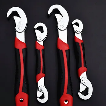 2Pcs Universal Wrench 9-32mm Multi-function Quick Snap Grip Wrench Socket Head Adjustable Wrench Spanner For Nuts and Bolts
2Pcs Universal Wrench 9-32mm Multi-function Quick Snap Grip Wrench Socket Head Adjustable Wrench Spanner For Nuts and Bolts