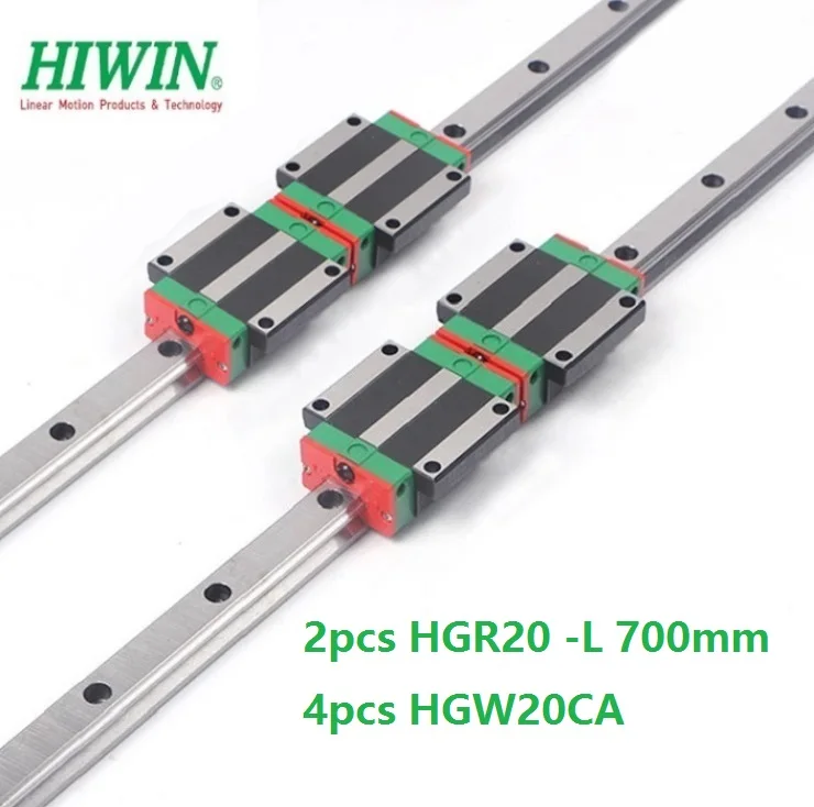 2 шт. оригинальные направляющие Hiwin HGR20 -L 700 мм линейные направляющие + 4 шт. HGW20CA HGW20CC фланцевые блоки каретки для маршрутизатора с ЧПУ
2 шт. оригинальные направляющие Hiwin HGR20 -L 700 мм линейные направляющие + 4 шт. HGW20CA HGW20CC фланцевые блоки каретки для маршрутизатора с ЧПУ
