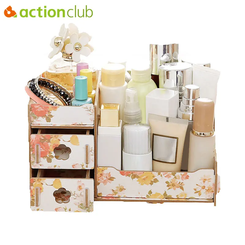 Actionclub Wood Storage Box Jewelry Container Makeup Organizer Case Handmade DIY Assembly Cosmetic Organizer Box Wooden Box
Actionclub Wood Storage Box Jewelry Container Makeup Organizer Case Handmade DIY Assembly Cosmetic Organizer Box Wooden Box