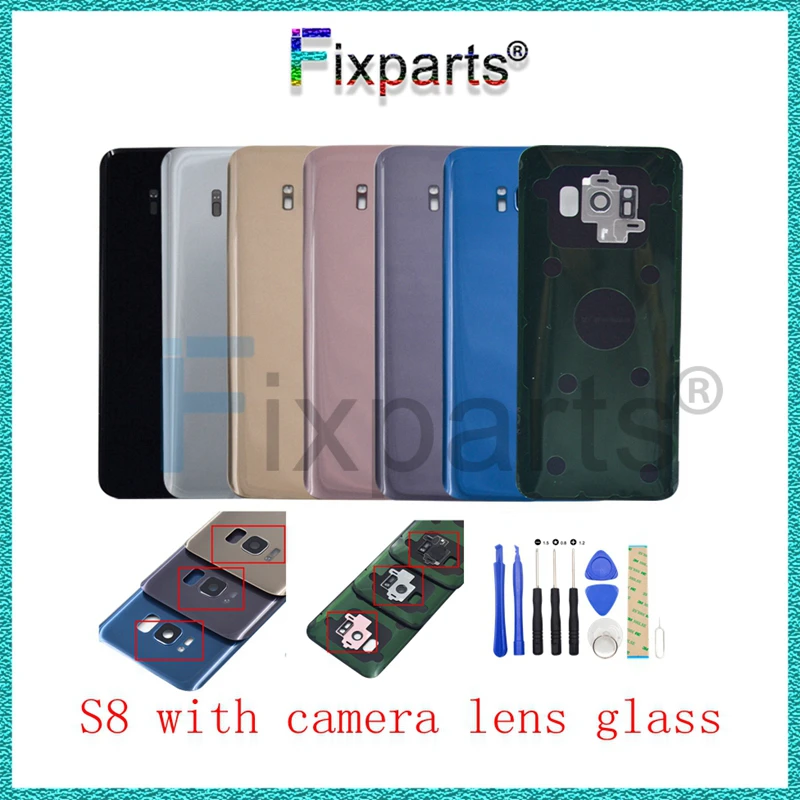 NEW For SAMSUNG Galaxy S8 G950F Back Battery Cover With Camera Lens Door Rear Glass Housing Case For Samsung S8 G950 Back Cover
NEW For SAMSUNG Galaxy S8 G950F Back Battery Cover With Camera Lens Door Rear Glass Housing Case For Samsung S8 G950 Back Cover