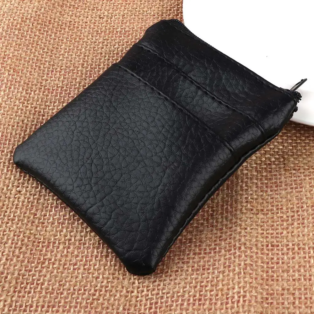 1 Pcs Portable Casual Black Pu Leather Coin Purse Men Card Holder Mini Durable Zipper Short Wallet Bags
1 Pcs Portable Casual Black Pu Leather Coin Purse Men Card Holder Mini Durable Zipper Short Wallet Bags