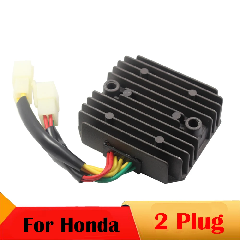 2 Plug Motorcycle Voltage Regulator Rectifier For Honda VTR250 VF750F INTERCEPTOR VFR400 VFR400Z NT400 BROS NT650 
2 Plug Motorcycle Voltage Regulator Rectifier For Honda VTR250 VF750F INTERCEPTOR VFR400 VFR400Z NT400 BROS NT650