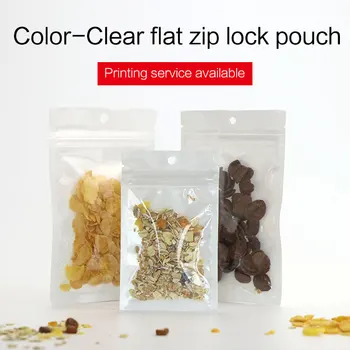 white flat bottom pouch with zipper one side clear plastic zip lock bag resealable snacks food jewelry packaging
white flat bottom pouch with zipper one side clear plastic zip lock bag resealable snacks food jewelry packaging