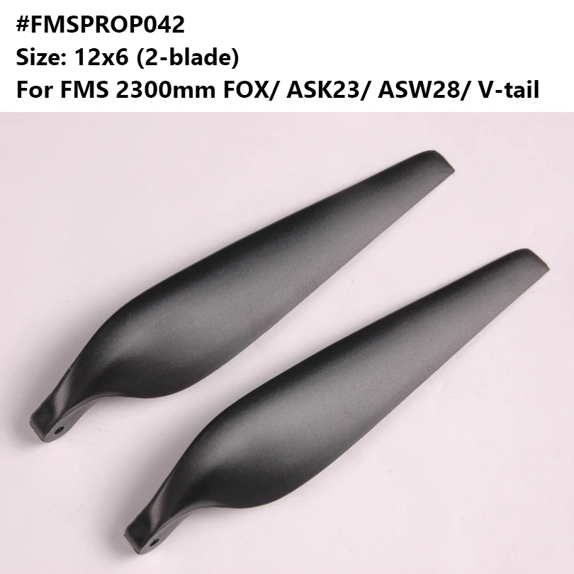 FMS 2300mm FOX ASW28 ASK23 V-Tail Propeller 12x6 inch 2 blade PROP042 RC Airplane Aircraft Model Hobby Plane Avion Spare Part
FMS 2300mm FOX ASW28 ASK23 V-Tail Propeller 12x6 inch 2 blade PROP042 RC Airplane Aircraft Model Hobby Plane Avion Spare Part