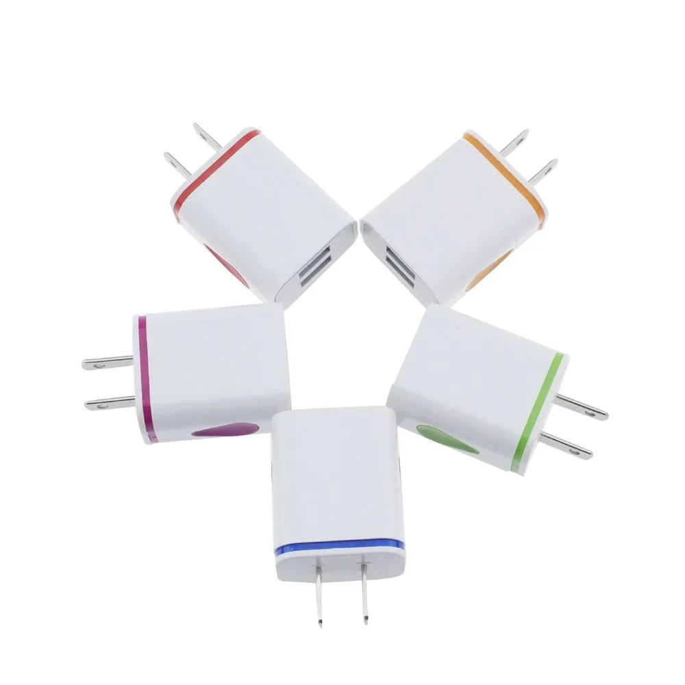 US Plug LED USB AC Charger Adapter 2 Ports Travel Charger For iPhone 7/7Plus for One plus 6T for xiaomi mi mix 3 for vivo X22
US Plug LED USB AC Charger Adapter 2 Ports Travel Charger For iPhone 7/7Plus for One plus 6T for xiaomi mi mix 3 for vivo X22