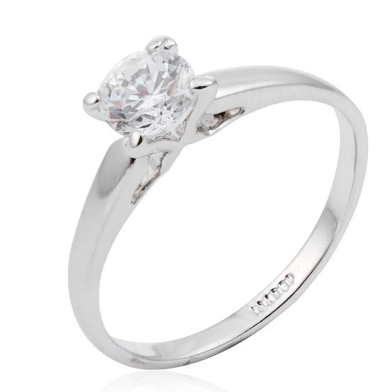 Simple White Gold Color Four Claw Round CZ Engagement Wedding Band Rings For Women Anillos Bague Anel Feminino Aneis Jewelry
Simple White Gold Color Four Claw Round CZ Engagement Wedding Band Rings For Women Anillos Bague Anel Feminino Aneis Jewelry