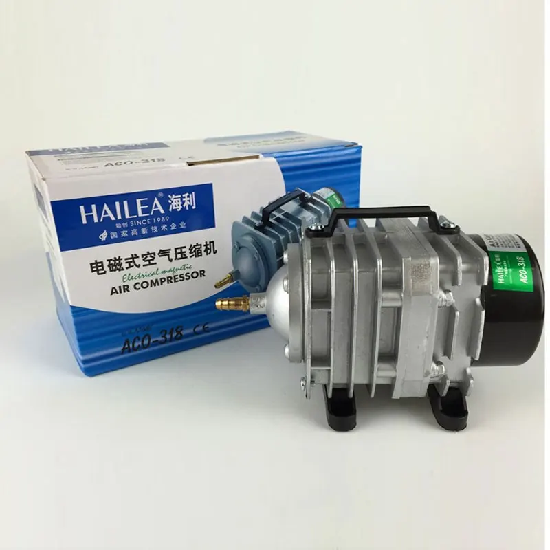 Air Pump 220V 45w 70L/min Air Oxygen Pump Aquarium Electromagnetic Air Compressor Oxygen Fish Tank Hailea ACO 318 Freeshipping
Air Pump 220V 45w 70L/min Air Oxygen Pump Aquarium Electromagnetic Air Compressor Oxygen Fish Tank Hailea ACO 318 Freeshipping