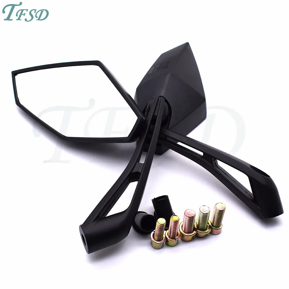 Black Motorcycle Rear View Mirrors Universal Mirror 8mm 10mm for Honda Suzuki Yamaha Kawasaki Scooter Victory zongshen
Black Motorcycle Rear View Mirrors Universal Mirror 8mm 10mm for Honda Suzuki Yamaha Kawasaki Scooter Victory zongshen