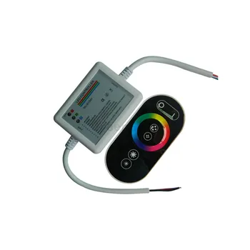 10X plastic shell full touch RF wireless RGB LED controller DC12-24V input express free shipping
10X plastic shell full touch RF wireless RGB LED controller DC12-24V input express free shipping