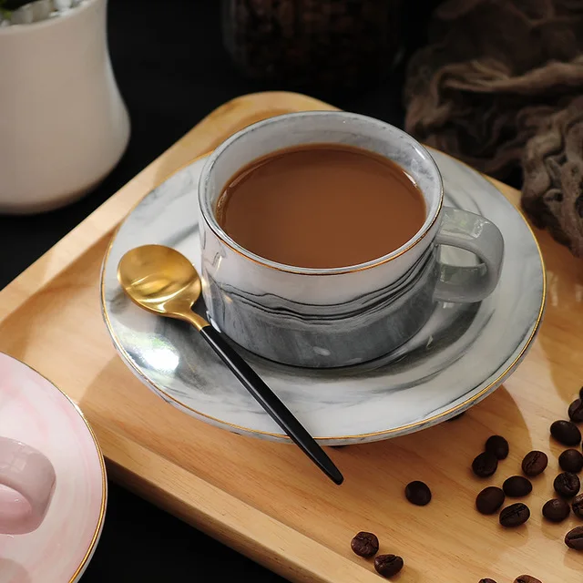 Marble Coffee Cup Milk Cups Ceramic Sauce Nordic Style Morning Dish Tea Cups Breakfast Bone China Cup Drop Shipping
Marble Coffee Cup Milk Cups Ceramic Sauce Nordic Style Morning Dish Tea Cups Breakfast Bone China Cup Drop Shipping