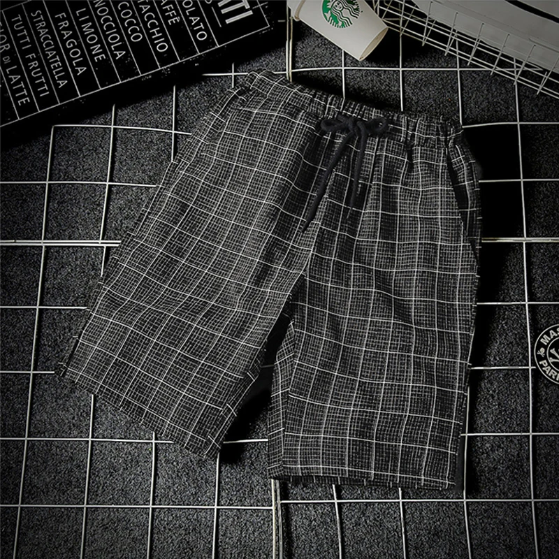 Summer Plaid Fashion Shorts Men Solid color Casual Shorts Slim Mid Waist Large Size Shorts Off White Korean Men's Clothes WGDK56
Summer Plaid Fashion Shorts Men Solid color Casual Shorts Slim Mid Waist Large Size Shorts Off White Korean Men's Clothes WGDK56
