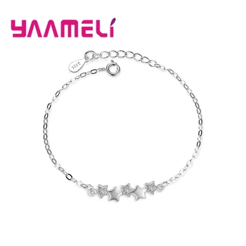 Free Shipping New Fashion Pentagram Design Charms Bracelet For Women 925 Sterling Silver Crystal Star Bracelets Bangles
Free Shipping New Fashion Pentagram Design Charms Bracelet For Women 925 Sterling Silver Crystal Star Bracelets Bangles