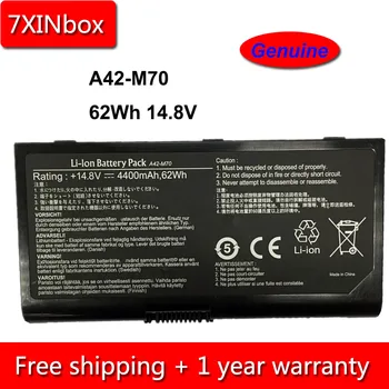 7XINbox 62Wh 14.8V Genuine A42-M70 Laptop Battery For Asus G71 G71GX G71V G72 G72G N70 N70SV Pro70Sv Pro72J Pro75V X71 X71Q X71V
7XINbox 62Wh 14.8V Genuine A42-M70 Laptop Battery For Asus G71 G71GX G71V G72 G72G N70 N70SV Pro70Sv Pro72J Pro75V X71 X71Q X71V