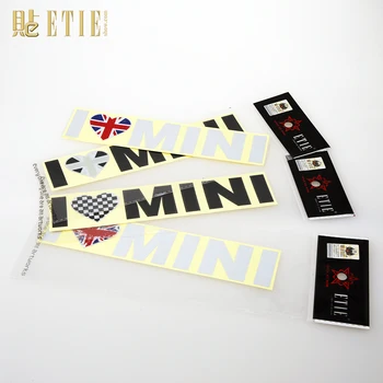 ETIE 10pcs Reflective PVC I LOVE MINI Self Adhesive warp Jack Flag Reflective for MINI COOPER Car window Stickers and Decals
ETIE 10pcs Reflective PVC I LOVE MINI Self Adhesive warp Jack Flag Reflective for MINI COOPER Car window Stickers and Decals