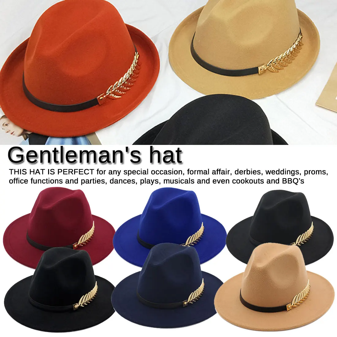 Special Felt Hat Men Fedora Hats with Belt Women Vintage Caps Wool Warm Unique Jazz Hat hat
Special Felt Hat Men Fedora Hats with Belt Women Vintage Caps Wool Warm Unique Jazz Hat hat