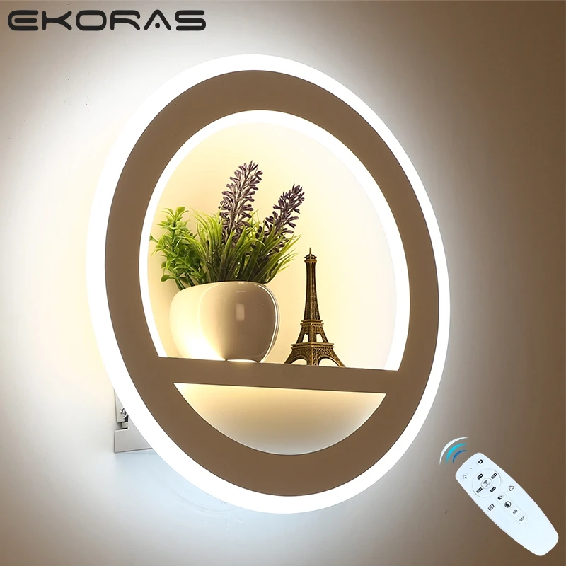 LED Wall Lamp Dimmable 2.4G Remote Control Modern Bedroom Living Room Decoration Lighting Wall Light With Flower And Tower 29W
LED Wall Lamp Dimmable 2.4G Remote Control Modern Bedroom Living Room Decoration Lighting Wall Light With Flower And Tower 29W