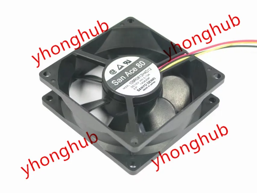 Вентилятор для охлаждения сервера SANYO DENKI 109R0812H4D12 DC 12 В 0.13A 80x80x25 мм
Вентилятор для охлаждения сервера SANYO DENKI 109R0812H4D12 DC 12 В 0.13A 80x80x25 мм