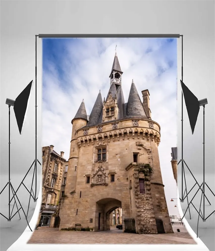 Photography Backdrop Castle Ancient European Architecture Blue Sky Nature
Photography Backdrop Castle Ancient European Architecture Blue Sky Nature