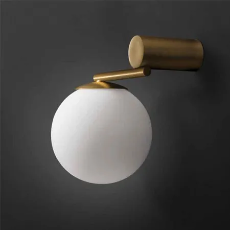 Postmodern contracted berth lamp wall lamp Nordic bronze sitting room bedroom study American example room lighting
Postmodern contracted berth lamp wall lamp Nordic bronze sitting room bedroom study American example room lighting