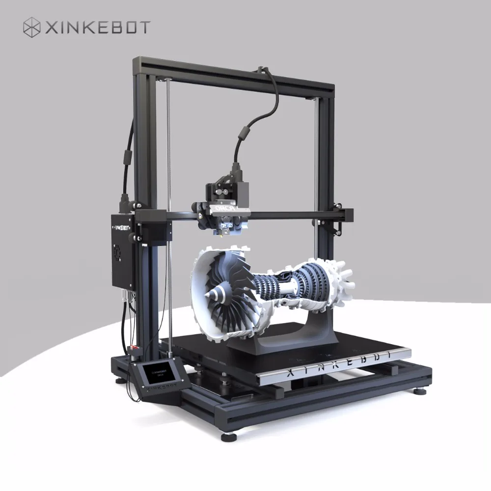 

Large 3D Printer Dual Extruder User Friendly Large Size Xinkebot Orca2 Cygnus 400x400x500mm High Quality 3D Printer