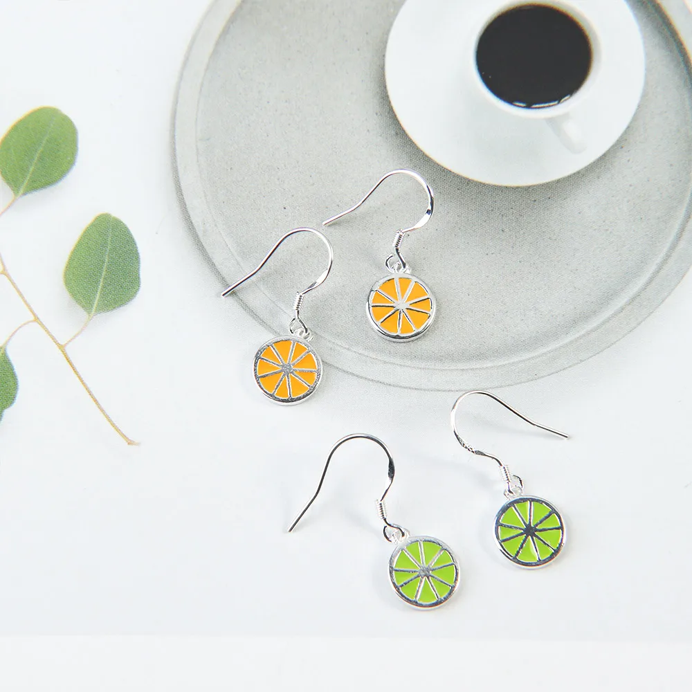Mini Lovely Small Fresh Lemon Copper Handmade DIY Simple Temperament Women Earring Ear Pendant Summer Accessories
Mini Lovely Small Fresh Lemon Copper Handmade DIY Simple Temperament Women Earring Ear Pendant Summer Accessories