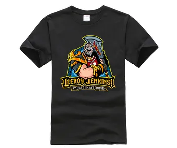 Men's Cool Short-Sleeve T-Shirt World of Leeroy Jenkin Cotton fashion Cotton fashion 2019 trend T-shirt
Men's Cool Short-Sleeve T-Shirt World of Leeroy Jenkin Cotton fashion Cotton fashion 2019 trend T-shirt