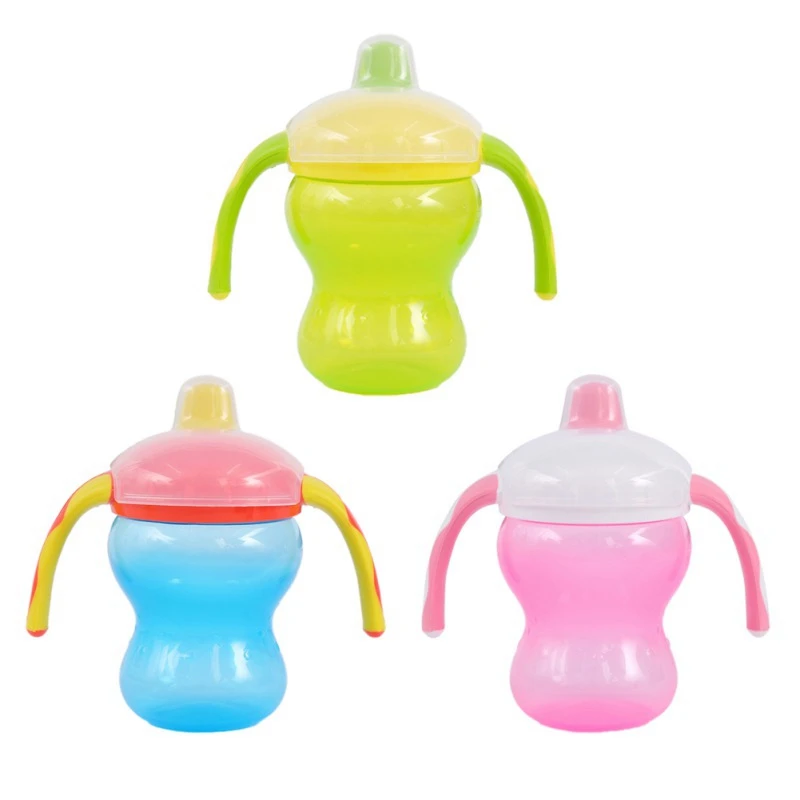 260ML Learn Feeding Drinking Baby Child Leak-proof Drinking Cup Training Sippy Cup With Handle
260ML Learn Feeding Drinking Baby Child Leak-proof Drinking Cup Training Sippy Cup With Handle