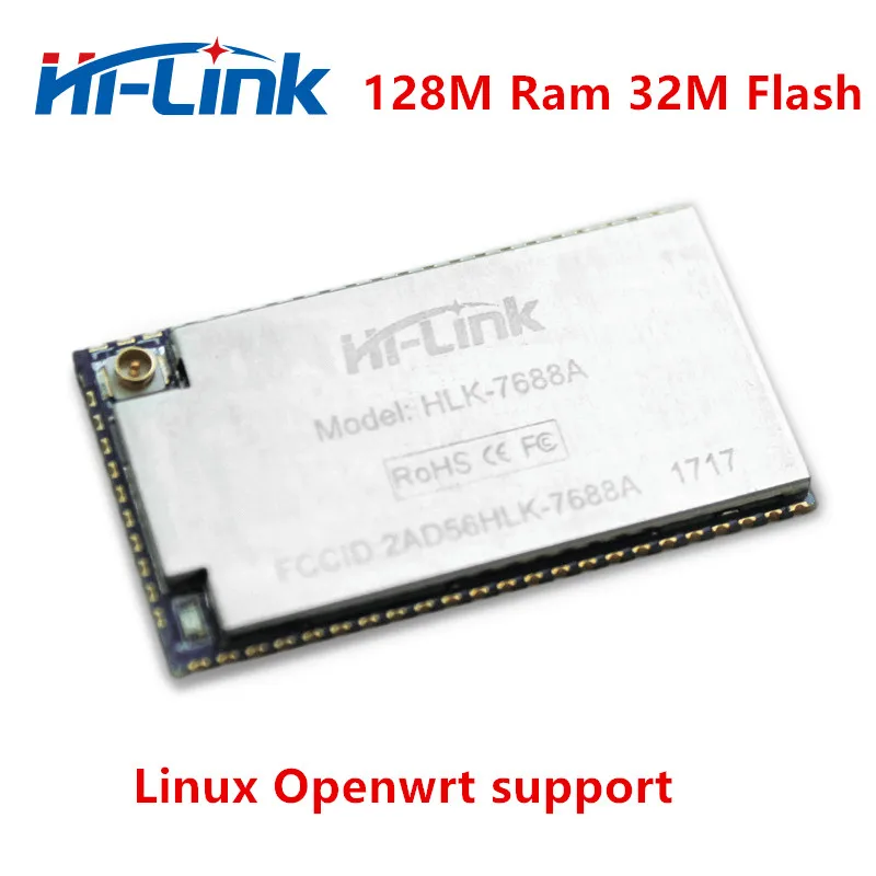 Free Shipping 1pcs HLK-7688A Module MT7688AN Chip Supports Linux/OpenWrt Smart Devices and Cloud Services Applications MT7688A
Free Shipping 1pcs HLK-7688A Module MT7688AN Chip Supports Linux/OpenWrt Smart Devices and Cloud Services Applications MT7688A