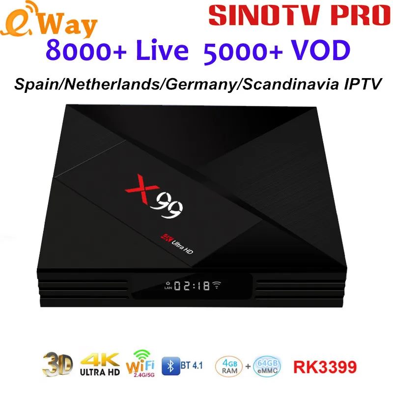 IPTV Subscription Italian Romania Poland latino Russia Brazil Arabic French iptv code 8000 channels Best Android IP TV Box X99
IPTV Subscription Italian Romania Poland latino Russia Brazil Arabic French iptv code 8000 channels Best Android IP TV Box X99