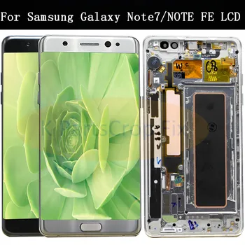 Super AMOLED For Samsung Note Fan Edition FE Note 7 N930F N935F LCD display touch screen digitizer AssemblyFor Samsung Note7 LCD