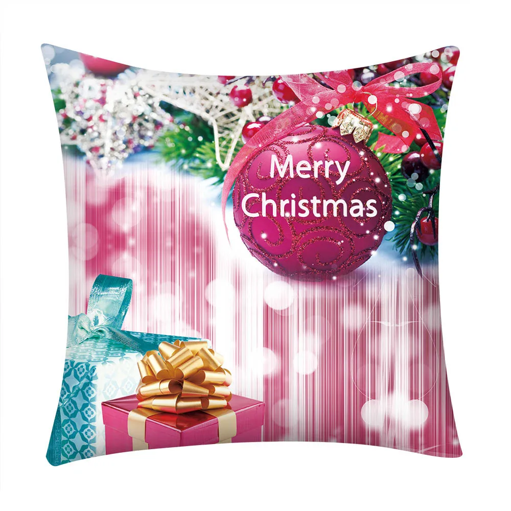 2019 New year gift Xmas party ornaments gift Christma ball Print Pillow Case Polyester decorative pillow Cover 9 patterns Natal
2019 New year gift Xmas party ornaments gift Christma ball Print Pillow Case Polyester decorative pillow Cover 9 patterns Natal