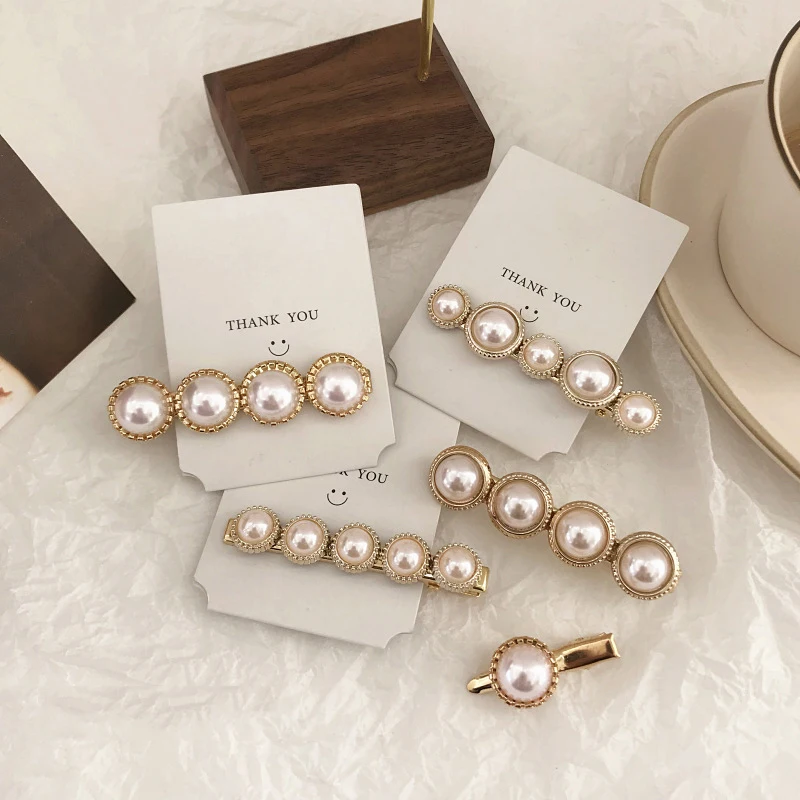 Ruoshui Pearl Hairpins Hair Clips Woman Hair Accessories Exquisite Barrettes Girls Hairgrip Women BB Clips Hair Ornament
Ruoshui Pearl Hairpins Hair Clips Woman Hair Accessories Exquisite Barrettes Girls Hairgrip Women BB Clips Hair Ornament